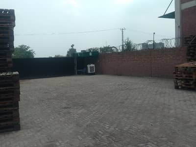 16 kanal Factory available for Rent on Sundar road Lahore