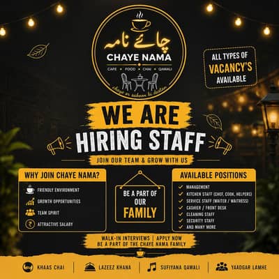 Cafe Restaurant job