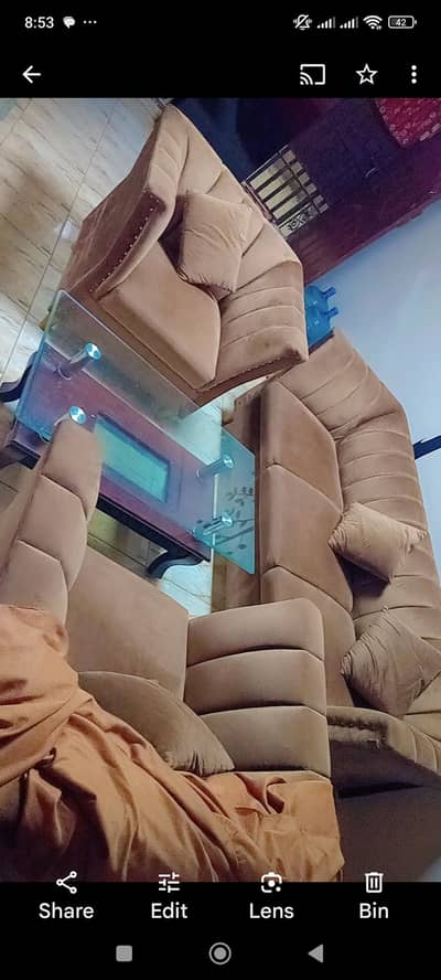 sofa with Centre table