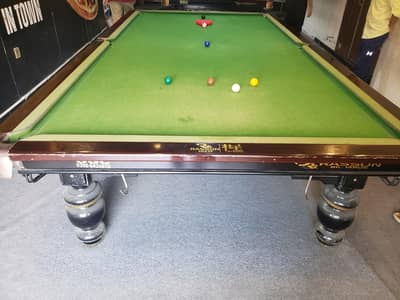 Rasson snooker table 6×12 for sale. contact on 03287136959