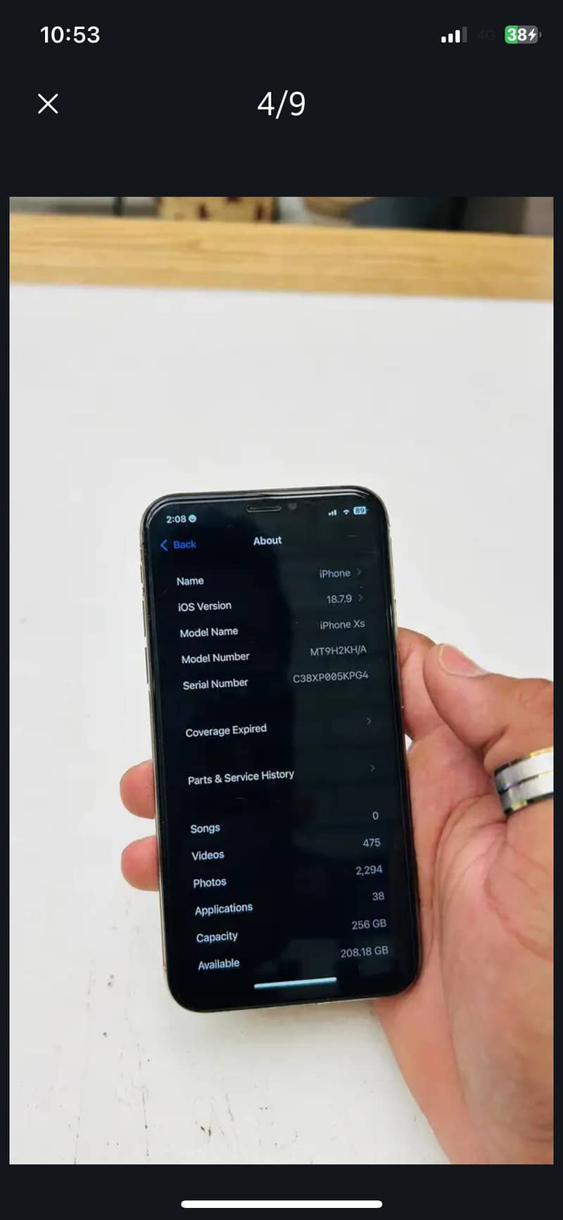 Apple iPhone XS 3