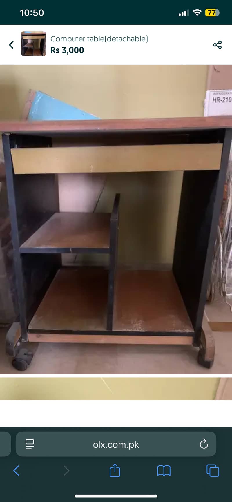 Computer table 1