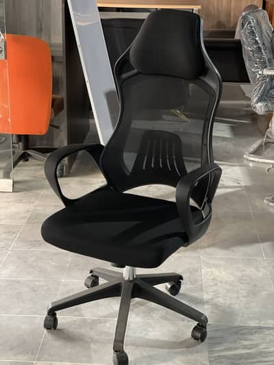 Executive high back revolving computer chair