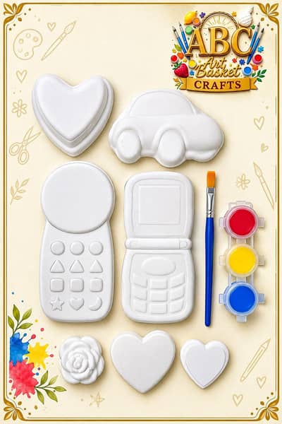 Art Basket Crafts – Creative Painting Shapes Kit