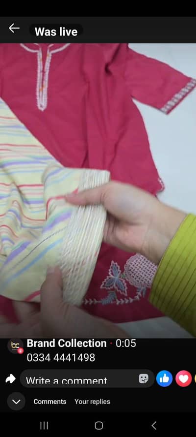3pcs unstitch beautiful embellished pure fabric throw away prices
