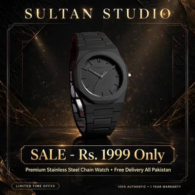 BLACK ARABIC WTCH just 1999 Delivery free