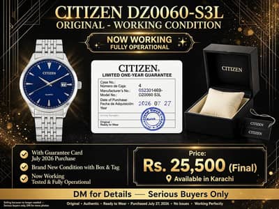 Citizen DZ0060-S3L 100% Original