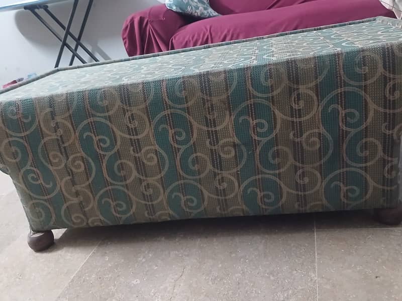 2 seater sofa with table 6