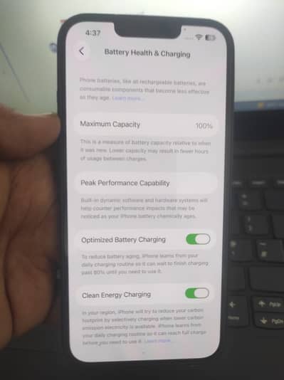 Iphone 13 dark blue color 128 GB
