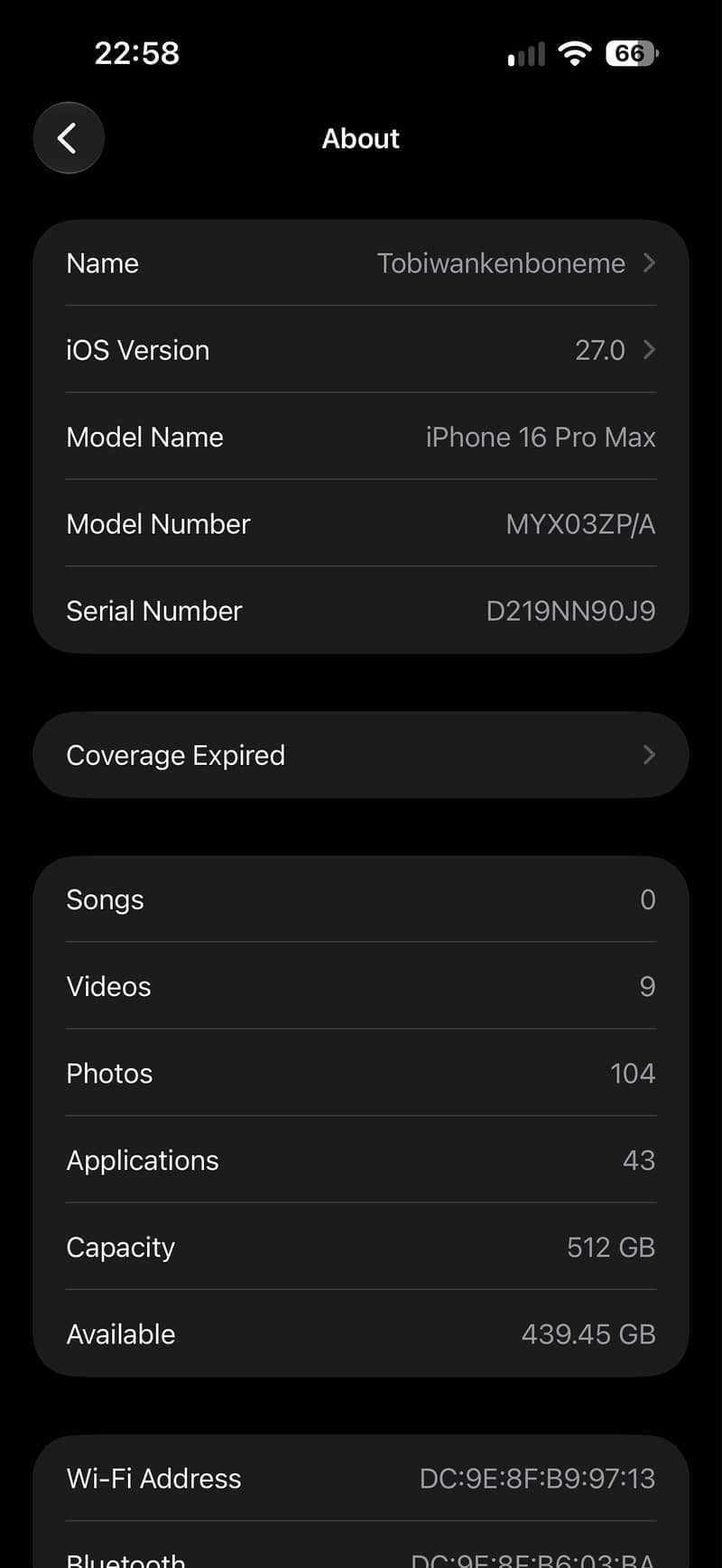 Apple iPhone 16 Pro Max 6