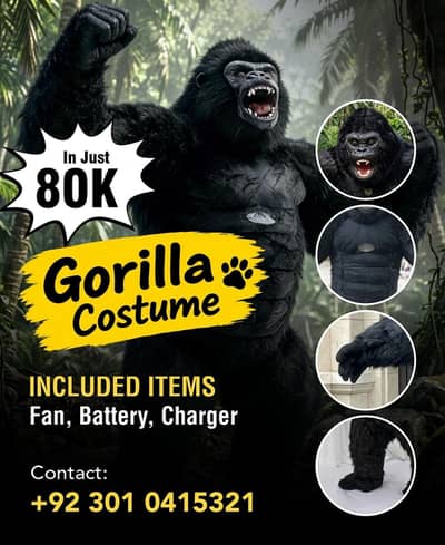 Gorilla Costume for Sale