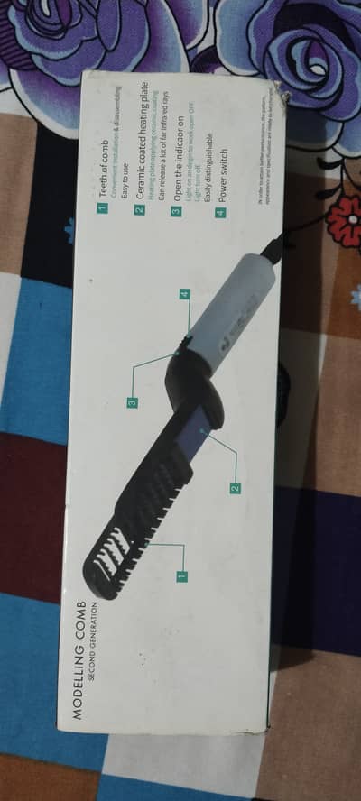 Hair and Beard Straintening Comb