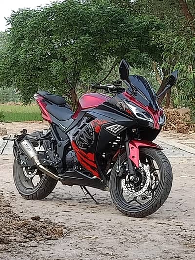 Kawasaki Ninga 250 cc Heavy bike