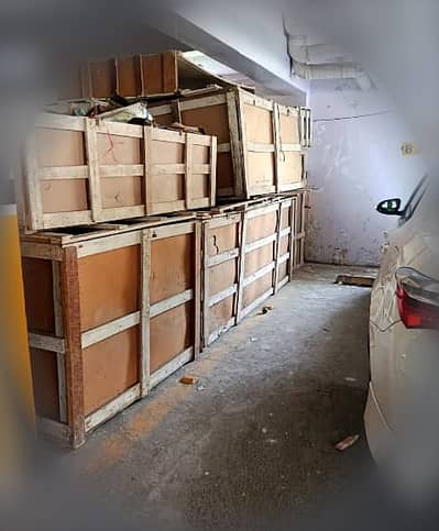 12 Large Wooden Packing / Shifting Crates - Full Lot (Solid Wood)