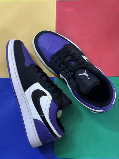 Air Jordan 1 Low "Court Purple