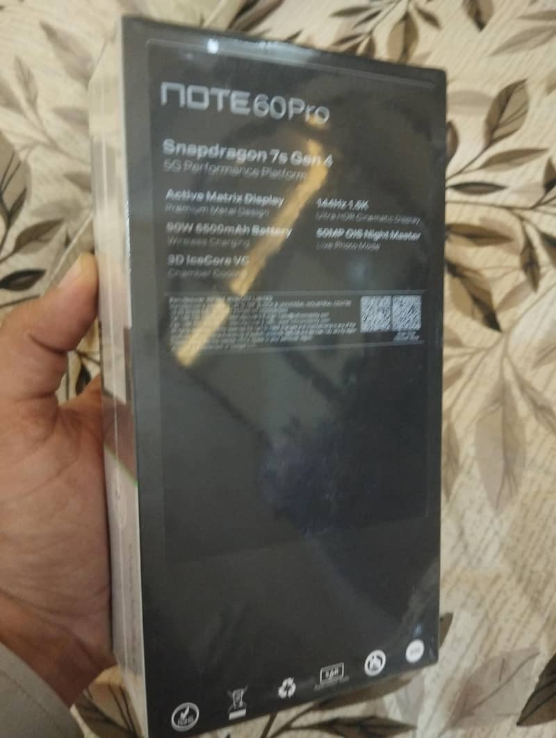 Infinix Note 60 Pro Box packed 1