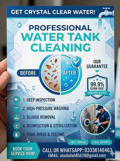 Professional Water Tank Cleaning
