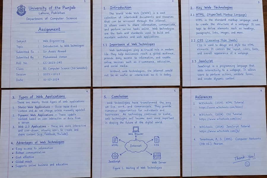 Handwritten Notes & Document Typing Service 2