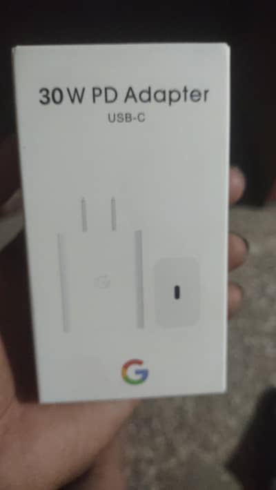 30W  Google pixel adapter c type to type with data cable c type