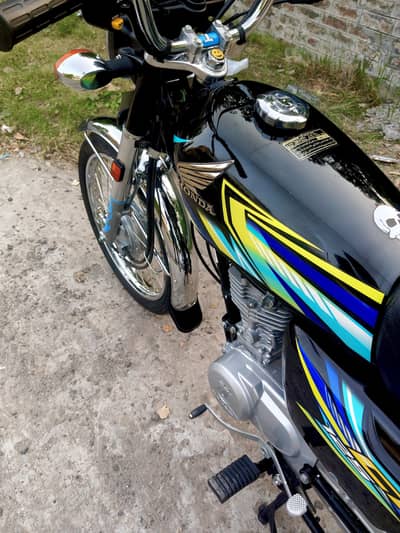 Honda CG 125 2026 black Febulous Condition Gift For Lover