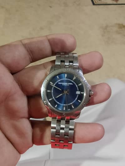 Reymond weil quartz watch beautiful condition for sale