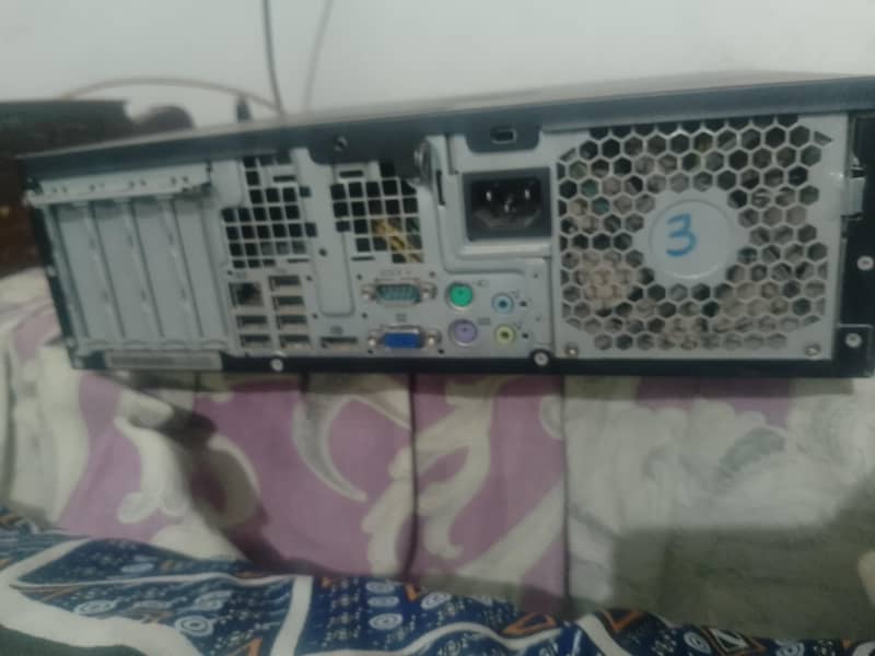 HP full setup computer core 2 due + 22inch LCD + keyboard mouse 1