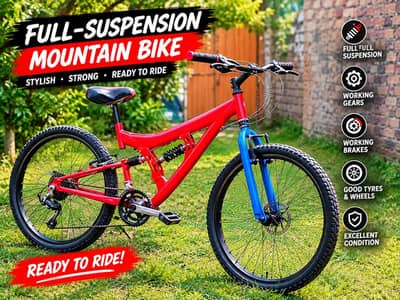 A1 cycle with soft spring suspension and modified chimta