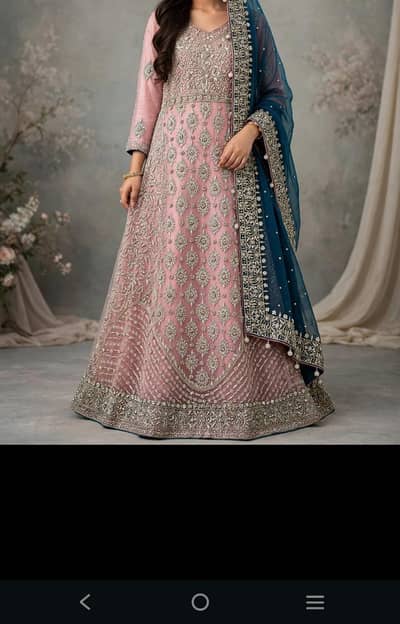 bridal walima maxi