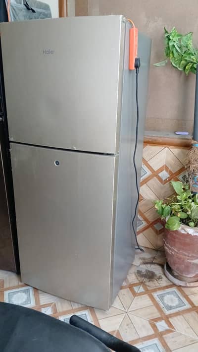 The Haier 10 CFT Model HRF-306 golden color