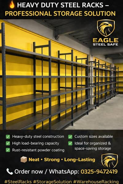 Steel Racks | Heavy Duty Racks | Storage Racks | Iron Racks