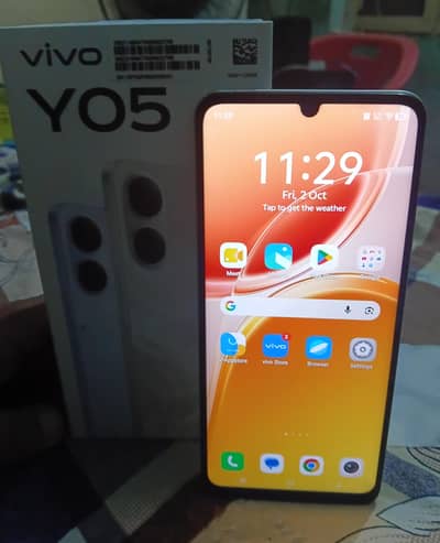 Vivo Y05 4GB+4GB 128GB 6500mAh - 6 Month Warranty - Side Slight Rough