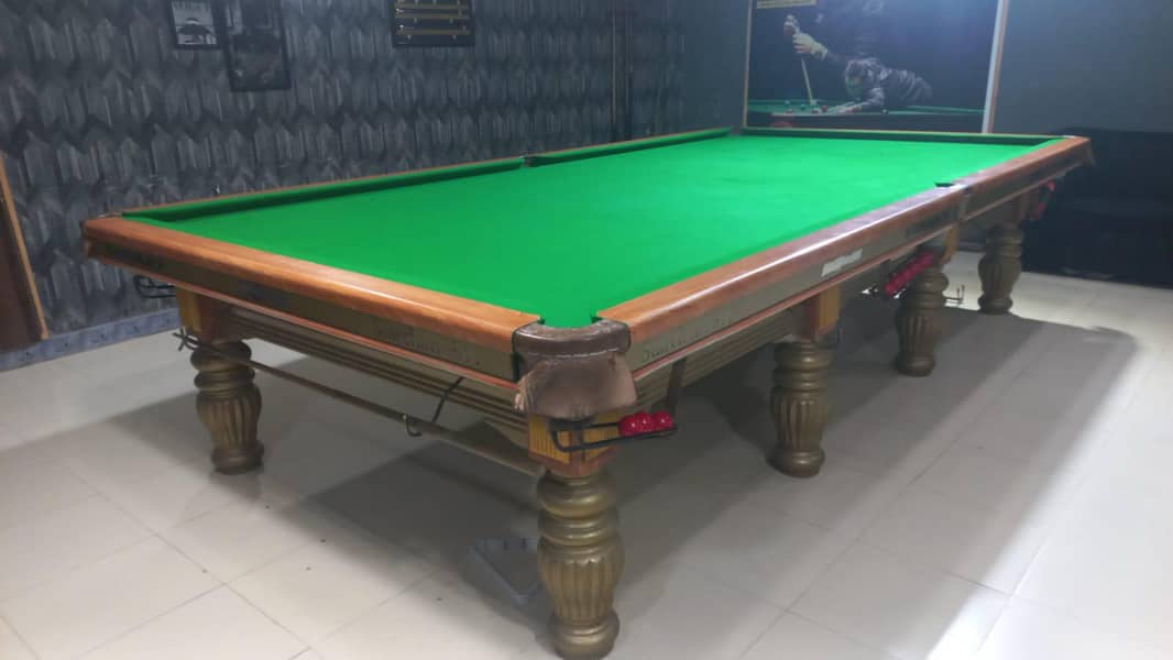 Snooker table 1