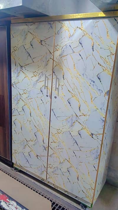 2 door wardrobe (almari)