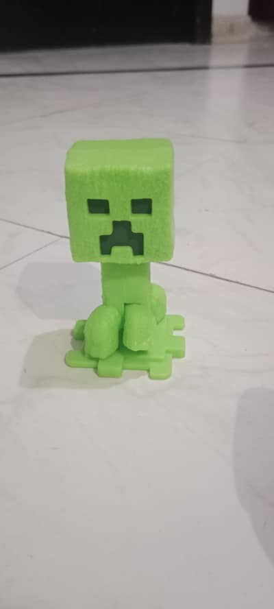 Macdonald X Minecraft the movie creeper and pink sheep