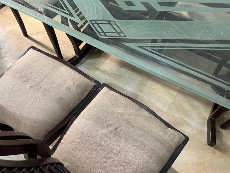 wooden dining table 1