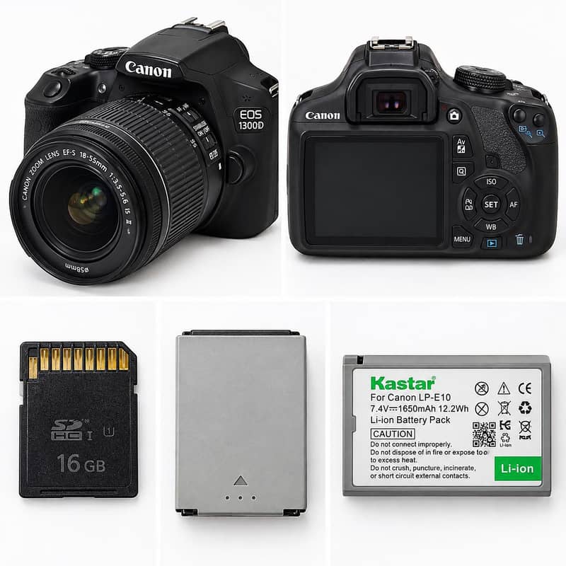 canon EOS 1300D 0