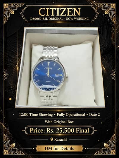 Citizen DZ0060-S3L 100% Original