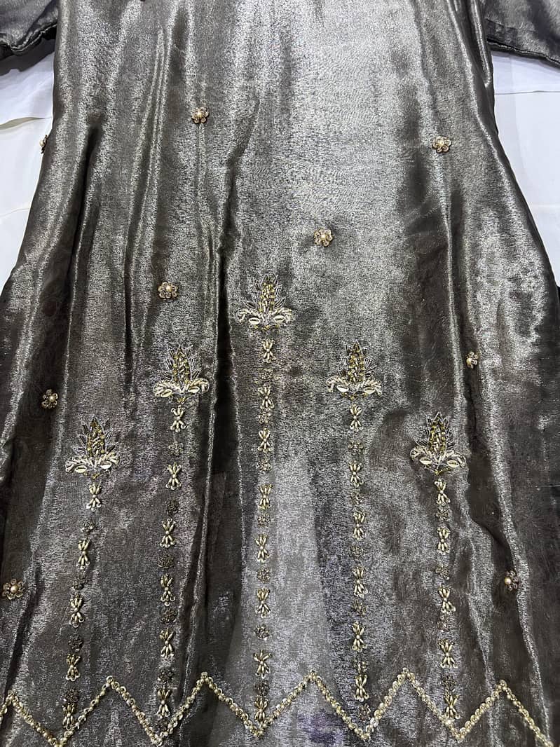 Handmade work front and back 1