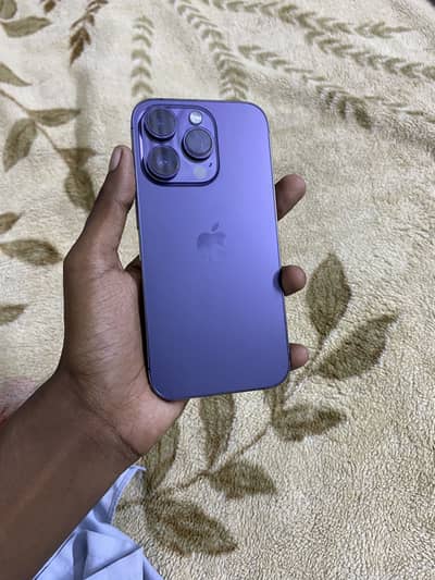 Apple iPhone 14 Pro non pta jv 128Gb all okay no any fault hy  10 by 9