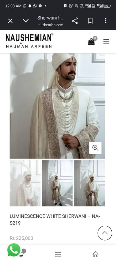 groom sherwani
