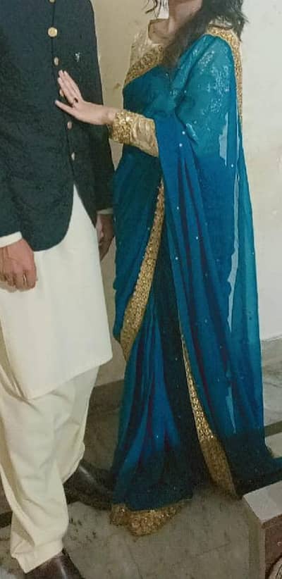 saree party wear