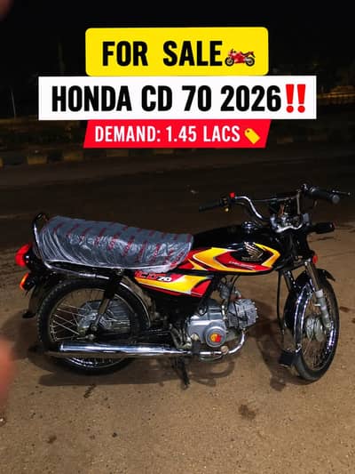 HONDA CD 70 2026