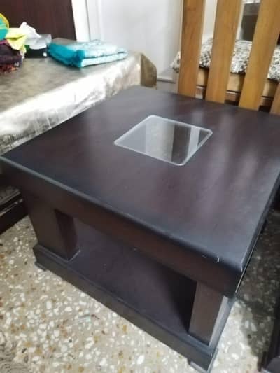 Center table with side tables
