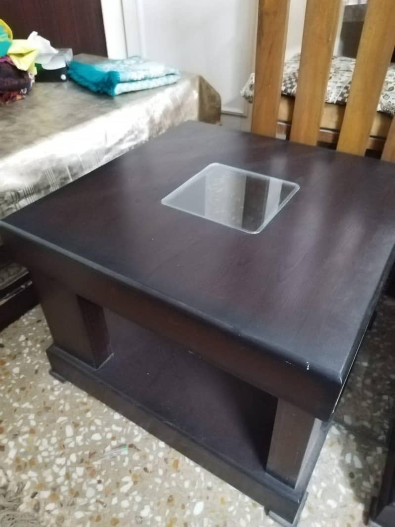 Center table with side tables 0