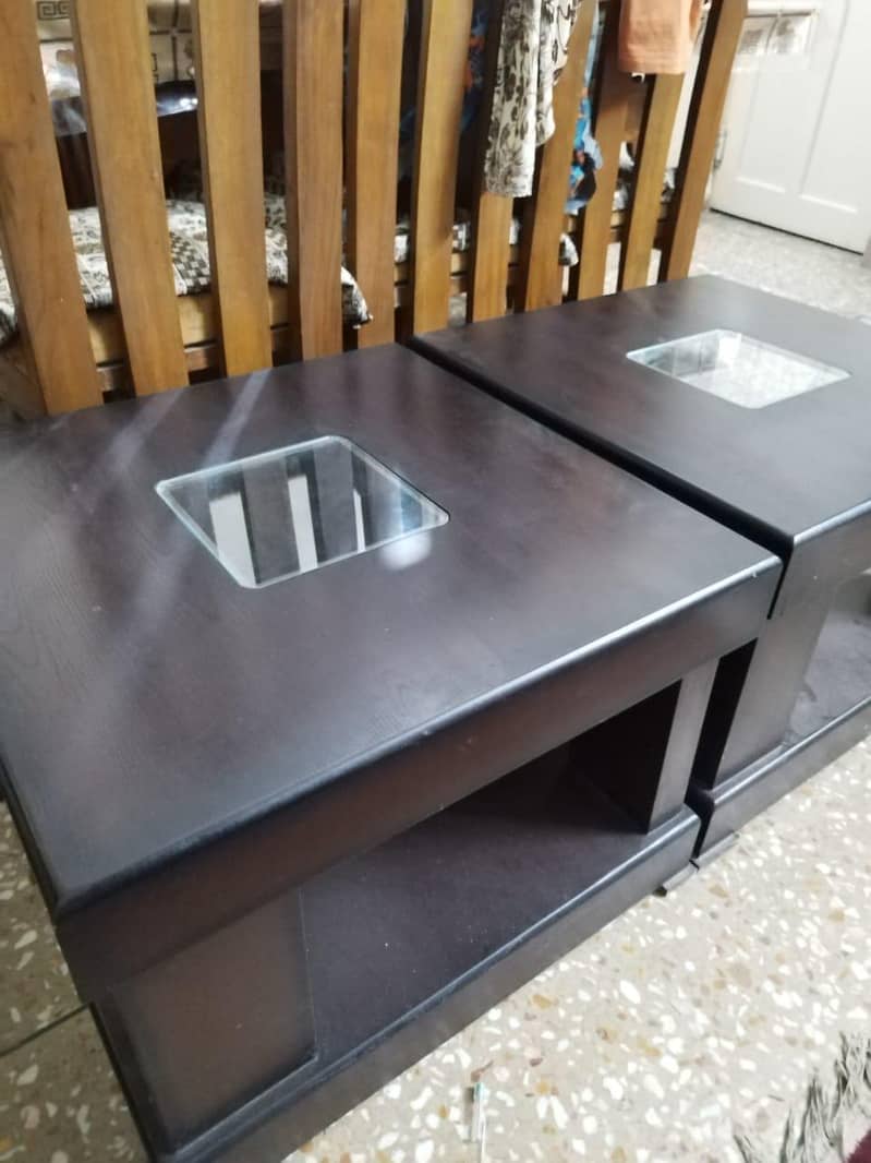 Center table with side tables 2