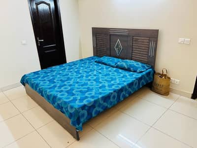 Saima Royal Residency 3 Bed Lounge Only Fully Furnished Apartment Available For Rent Without Utilities Bill Available Month Of May 2024