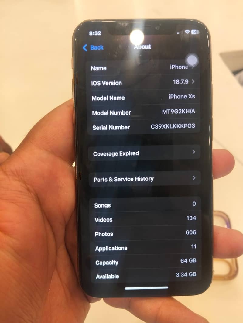 Apple iPhone XS 5