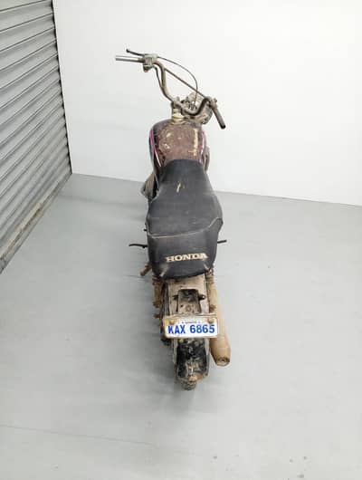 honda cd70 kax-6865 restoration project