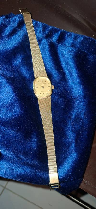 vintage Tiffany and co watch from the 1970s