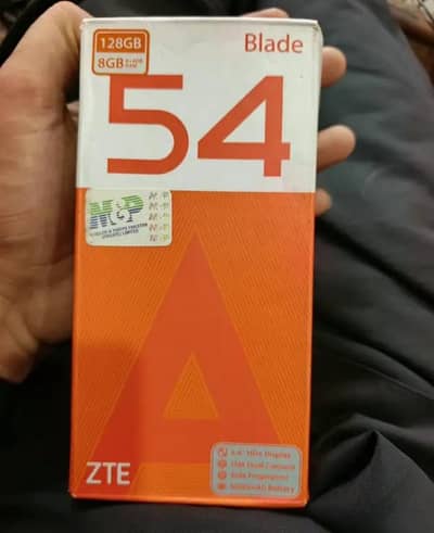 ZTE BLADE A54 4+4/128  WITH BOX